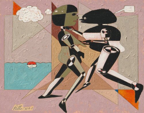 NightClub by Allen Patten, Painting for Sale on Singulart