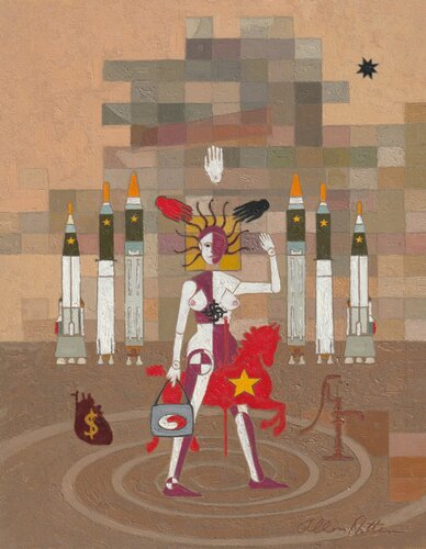 Palace by Allen Patten, Painting for Sale on Singulart