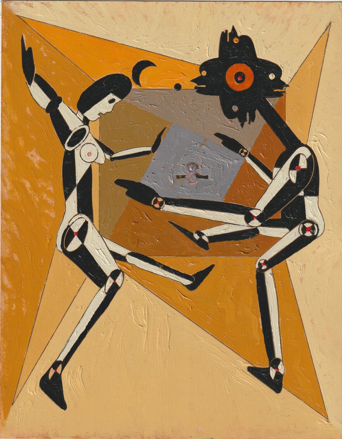 Out of control Allen Patten Original painting for sale