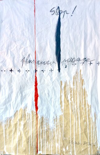 Stop di Pascal SIEJA, Opera su carta in vendita su Singulart