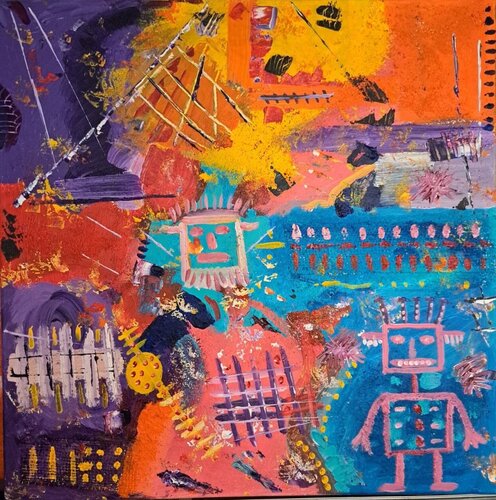Wogamboo de Rolphe Alcide Grimaître, Pintura a la venta en Singulart