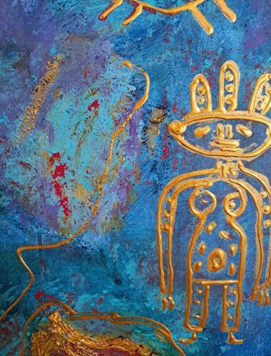 INKA di Rolphe Alcide Grimaître, Pittura in vendita su Singulart