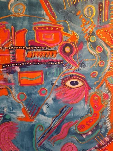 The Matrix van Rolphe Alcide Grimaître, Schilderij te koop op Singulart