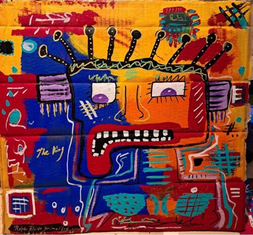 The King van Rolphe Alcide Grimaître, Schilderij te koop op Singulart