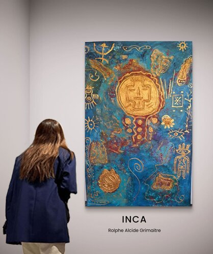 INKA van Rolphe Alcide Grimaître, Schilderij te koop op Singulart