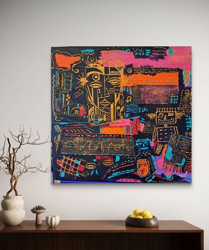 Tohuwabohu van Rolphe Alcide Grimaître, Schilderij te koop op Singulart