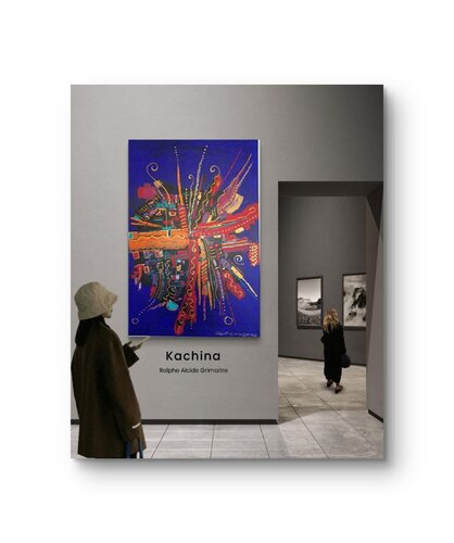 Kachina van Rolphe Alcide Grimaître, Schilderij te koop op Singulart