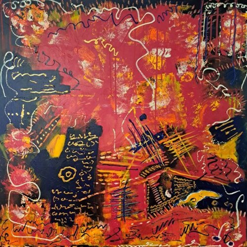 Red Energy de Rolphe Alcide Grimaître, Pintura a la venta en Singulart