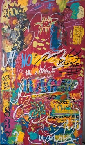 Graffiti by Rolphe Alcide Grimaître, Painting for Sale on Singulart