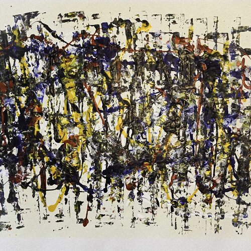 New Interpretations B Lyrical #2 von Don Woerner, Malerei kaufen auf Singulart