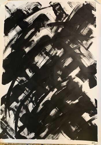 Under the Draw Bridge #2 Cruising underneath the 32 double-leaf "bascule" steel draw bridges by Don Woerner, Painting for Sale on Singulart