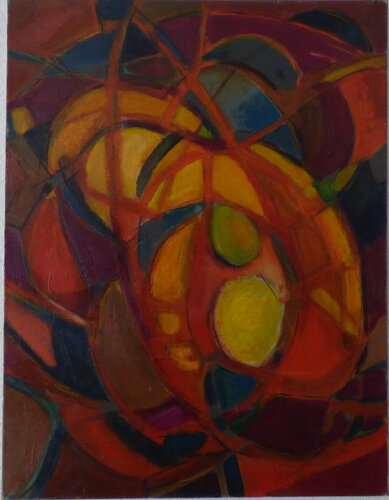 intimité by Jean-Pierre Villeneuve, Painting for Sale on Singulart