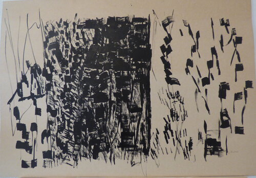 sous bois par Jean-Pierre Villeneuve, Dessin en vente sur Singulart
