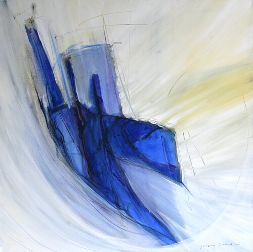 Abstract 102 di Jeroen Dercksen, Pittura in vendita su Singulart