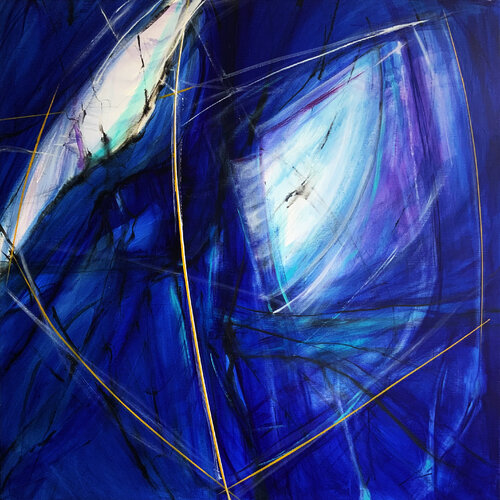 Abstract 104 di Jeroen Dercksen, Pittura in vendita su Singulart