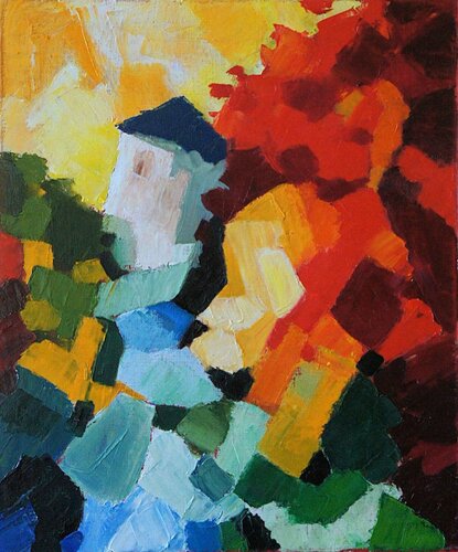 La coulée de Pierre van Joel Garriga, Schilderij te koop op Singulart