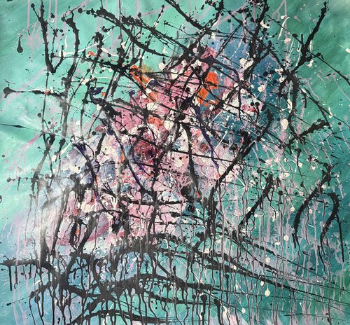War van Özge Uzun, Schilderij te koop op Singulart