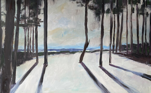 Snowforest von Martin Scharf, Malerei kaufen auf Singulart