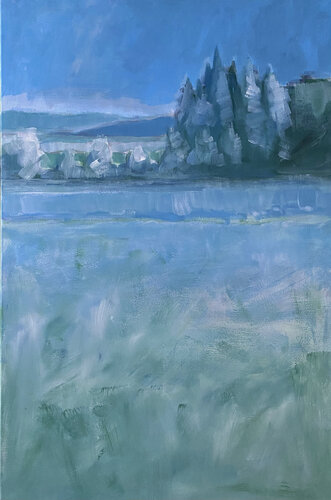 Winterforest von Martin Scharf, Malerei kaufen auf Singulart