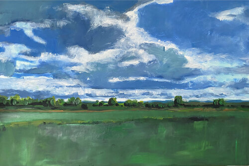 Cotswolds Sky von Martin Scharf, Malerei kaufen auf Singulart