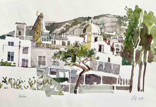 Positano von Martin Scharf, Malerei kaufen auf Singulart