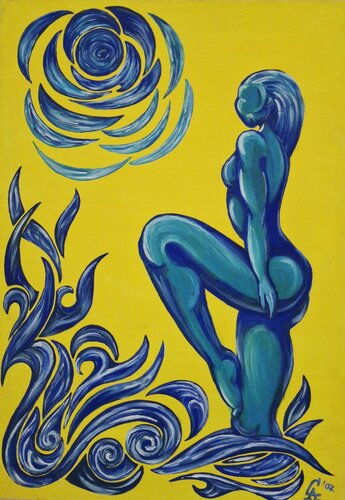 Luce by Svetla Stoyanova Bassi, Painting for Sale on Singulart
