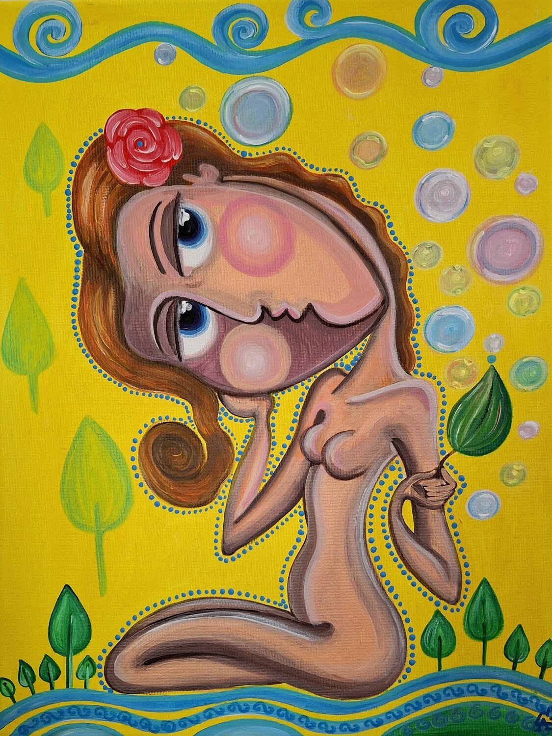 Donna Svetla Stoyanova Bassi Pintura original en venta