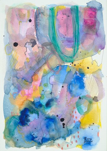 Playing by Mónica Grande, Painting for Sale on Singulart