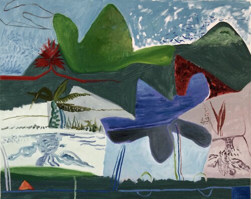 A Place Once Visited di Robert Salmieri, Pittura in vendita su Singulart