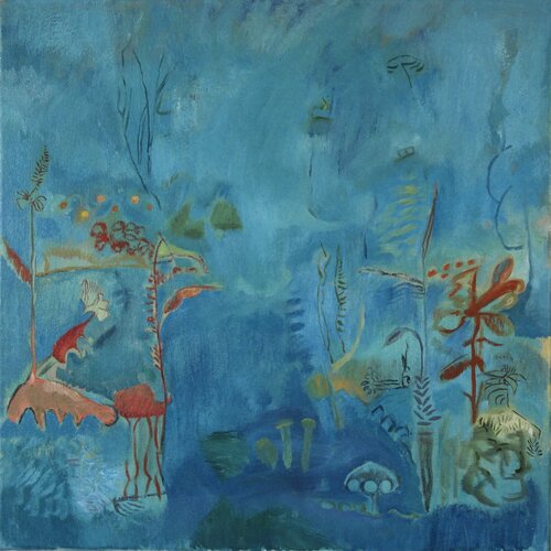 Landscape in Blue di Robert Salmieri, Pittura in vendita su Singulart