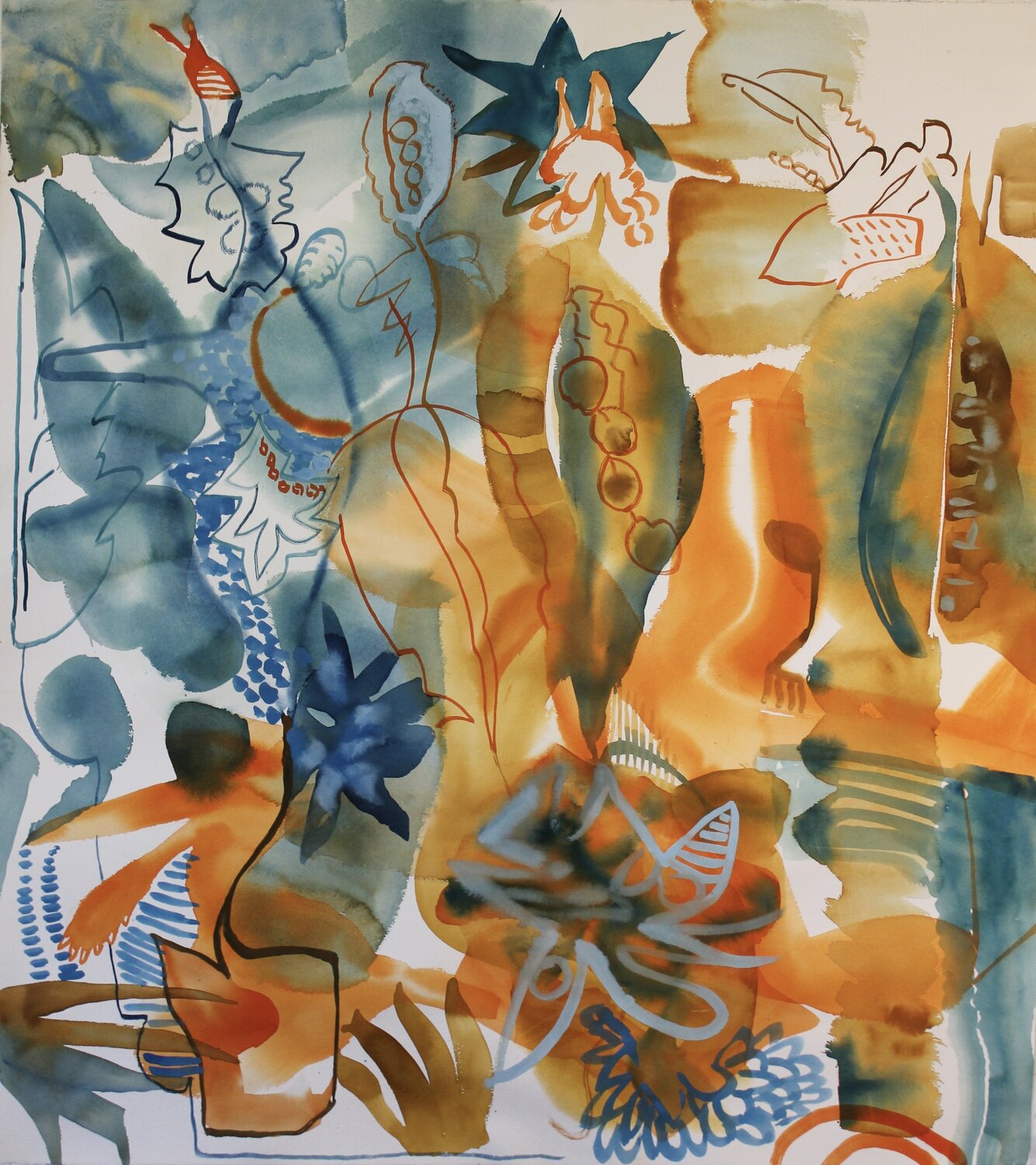 Looking Through a Shallow Stream Robert Salmieri