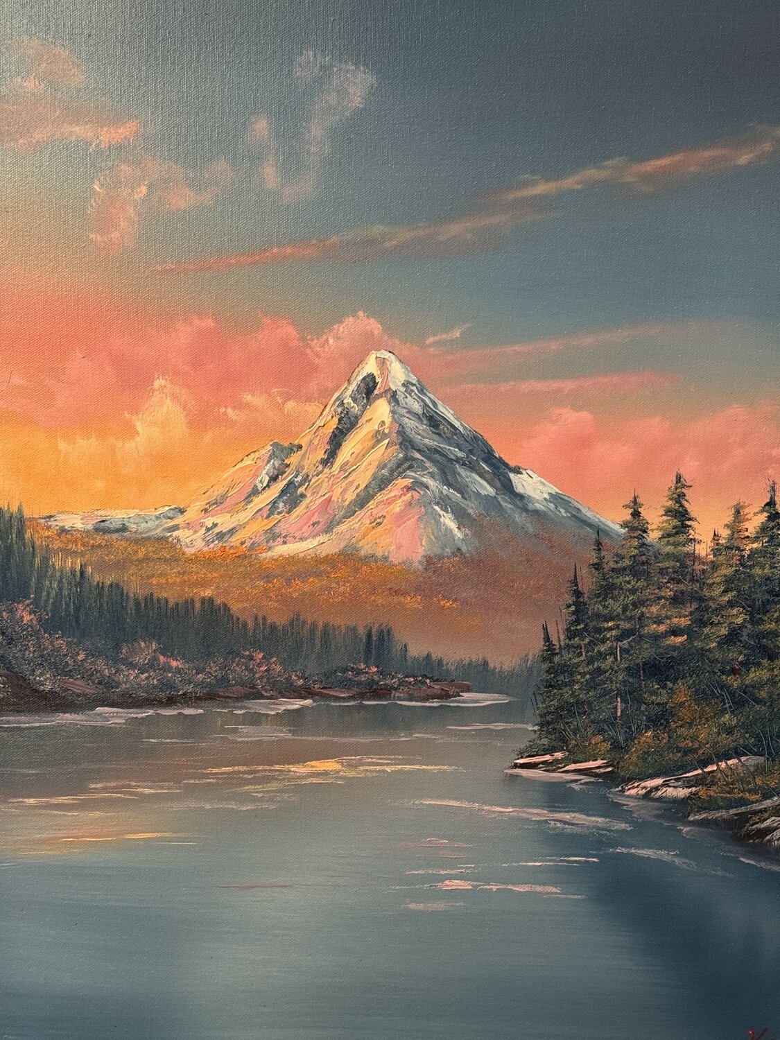 "Warm Mountain Glow" Kaylee Rakowski