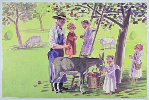 In the Countryside von Jan Knap, Druck kaufen auf Singulart