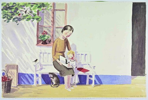 In the Countryside von Jan Knap, Druck kaufen auf Singulart