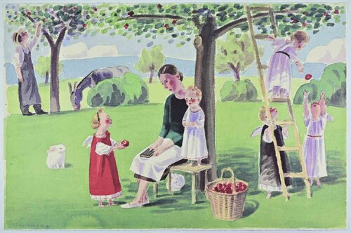 In the Countryside von Jan Knap, Druck kaufen auf Singulart