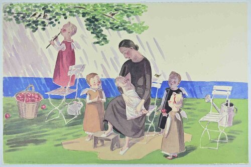 In the Countryside von Jan Knap, Druck kaufen auf Singulart