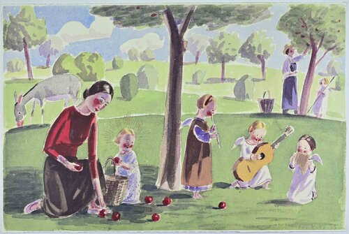 In the Countryside von Jan Knap, Druck kaufen auf Singulart