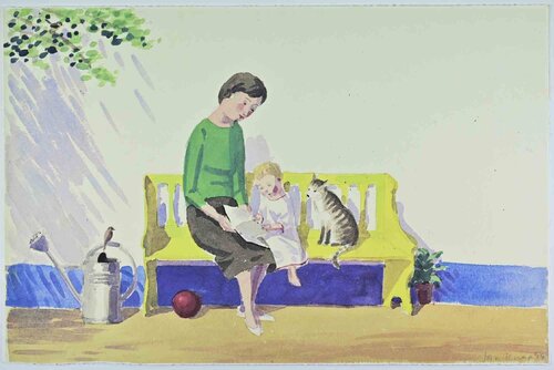 In the Countryside von Jan Knap, Druck kaufen auf Singulart