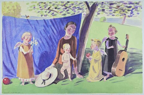 In the Countryside von Jan Knap, Druck kaufen auf Singulart