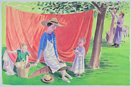 In the Countryside von Jan Knap, Druck kaufen auf Singulart