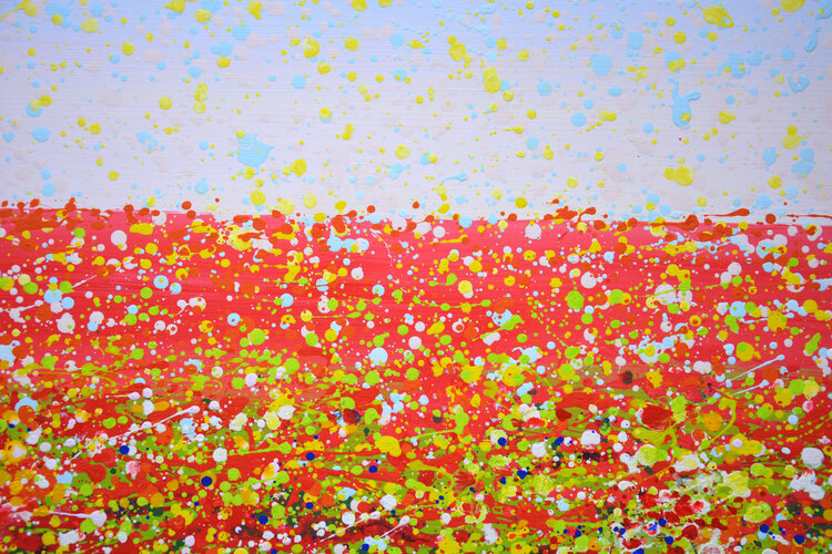 Flower field 9. Iryna Kastsova