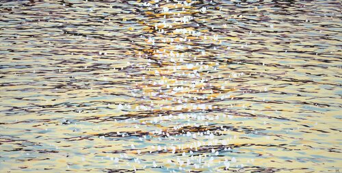 Sparks in the evening light. par Iryna Kastsova, Peinture en vente sur Singulart