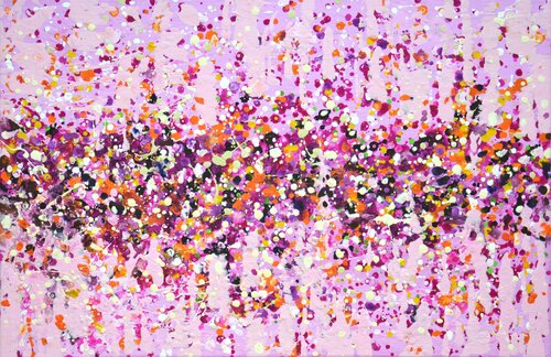 Pink evening. par Iryna Kastsova, Peinture en vente sur Singulart