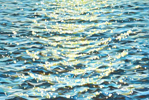 Light on the water 2. von Iryna Kastsova, Malerei kaufen auf Singulart