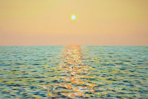 Gentle sunset. par Iryna Kastsova, Peinture en vente sur Singulart