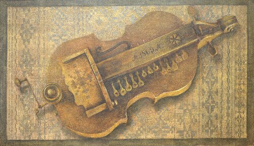 Musical instrument. von Iryna Kastsova, Malerei kaufen auf Singulart
