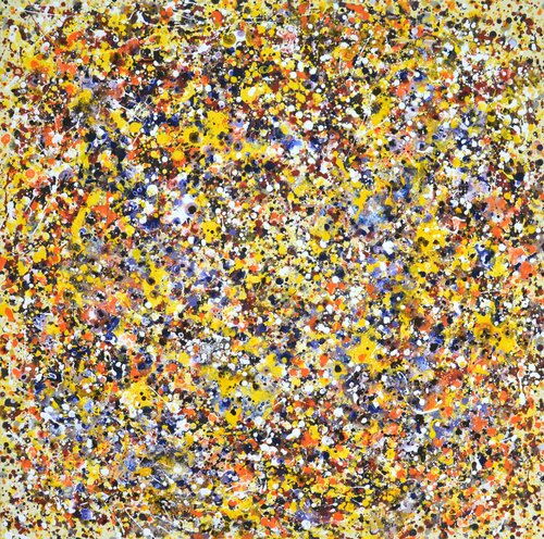 Abstraction squared. par Iryna Kastsova, Peinture en vente sur Singulart