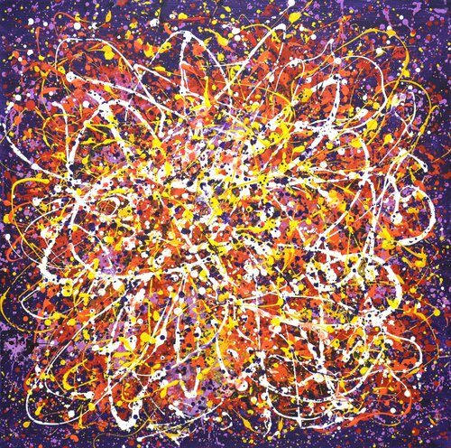 Cosmic energy. par Iryna Kastsova, Peinture en vente sur Singulart