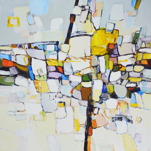 Abstraction 35.5. par Iryna Kastsova, Peinture en vente sur Singulart