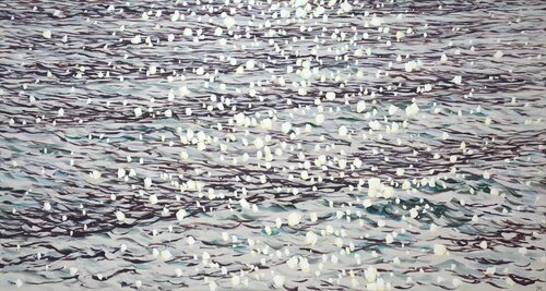 Silver of the sea. par Iryna Kastsova, Peinture en vente sur Singulart